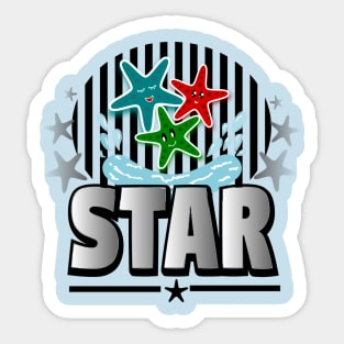 Starfish Sticker